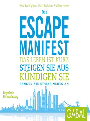 cover image of Das Escape-Manifest